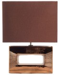 Lampa stołowa ONYX Porcelana Brązowy Lumarko!