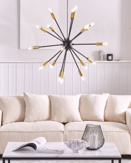 Lampa wisząca MAGUSE Metal Czarny/ złoty Lumarko!