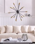 Lampa wisząca MAGUSE Metal Czarny/ złoty Lumarko!