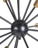 Lampa wisząca MAGUSE Metal Czarny/ złoty Lumarko!
