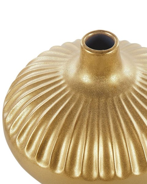 Wazon dekoracyjny CERCEI Kamionka 20 cm Złoty