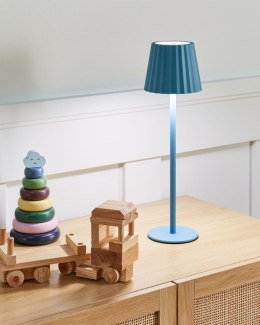 Lampa stołowa POMBEIRO Metal Błękitny Lumarko!