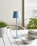 Lampa stołowa POMBEIRO Metal Błękitny Lumarko!