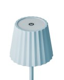 Lampa stołowa POMBEIRO Metal Błękitny Lumarko!