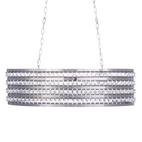Lampa wisząca CAVONE Kryształ Srebrny Lumarko!