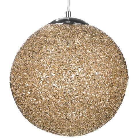 Lampa wisząca TURAMA Metal Złoty Lumarko!