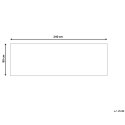 Dywan 80 x 240 cm czerwony VADKADAM Lumarko!