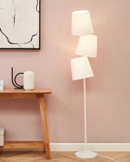 Lampa podłogowa RIO GRANDE Metal Biały Lumarko!