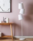 Lampa podłogowa RIO GRANDE Metal Biały Lumarko!