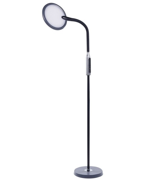 Lapmpa podłogowa LED CASSIOPEIA Ze ściemniaczem Metal Czarny