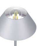 Lampa stołowa CAPARO Metal Jasnoszary Lumarko!