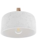 Lampa wisząca BURANO Beton Biały Lumarko!