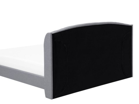 Łóżko BORDEAUX 160 x 200 cm Jasnoszary