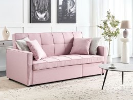 Sofa rozkładana różowa GLOMMA Lumarko!