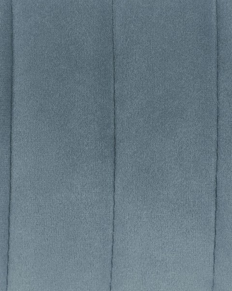 Zestaw 2 krzeseł do jadalni SANILAC Welur Błękitny