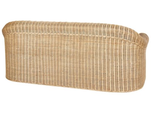 Zestaw ogrodowy ze stolikiem dla 5 osób LIVADEIA Rattan Naturalny