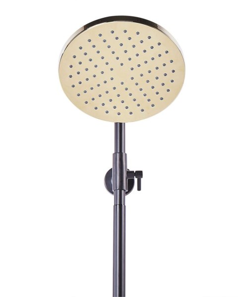 Kolumna prysznicowa z deszczownicą GURARA Czarny/ złoty