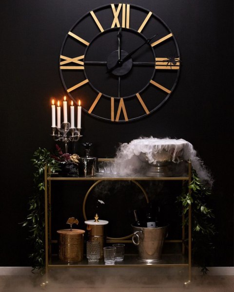 Misa dekoracyjna TIWANAKU Metal Srebrny