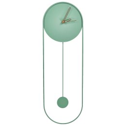 Zegar ścienny SALVAN 20 cm Metal Jasnozielony Lumarko!