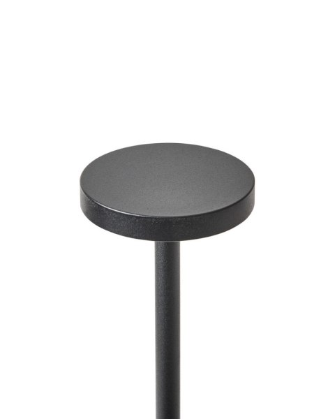 Bezprzewodowa lampa stołowa LED LIZANDRO Ze ściemniaczem Metal Czarny