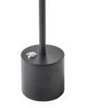 Bezprzewodowa lampa stołowa LED LIZANDRO Ze ściemniaczem Metal Czarny Lumarko!