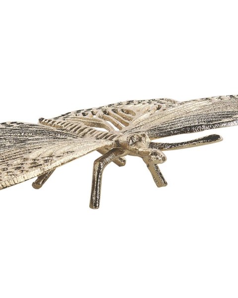 Figurka dekoracyjna Motyl MADIUN Metal Złoty