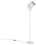 Lampa podłogowa TYRIA Regulowana Metal Biały Lumarko!