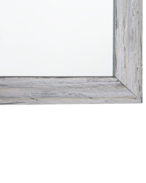 Lustro ścienne BENON 50 cm 130 cm Złamana biel