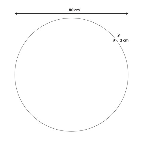 Lustro ścienne BOUCHON 80 cm 80 cm Zielony