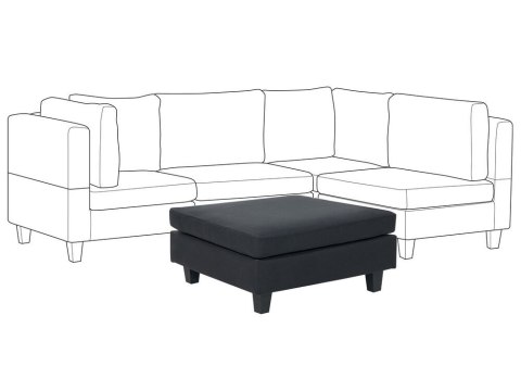 Otomana UNSTAD Czarny