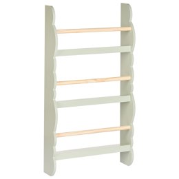 Regał ścienny jasnozielony RIGOLET