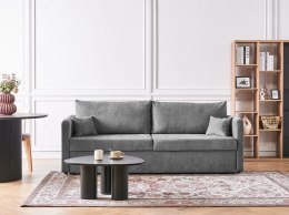 Sofa rozkładana z pojemnikiem jasnoszara BLEIK Lumarko!
