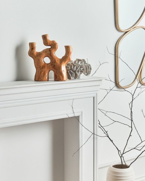 Wazon na kwiaty BARBUS Kamionka 31 cm Brązowy