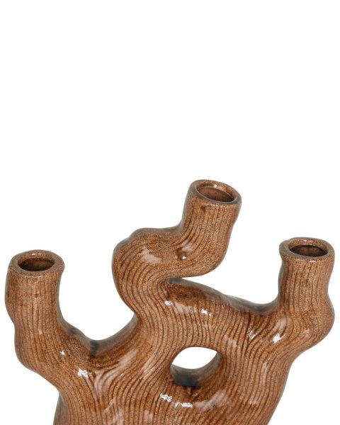 Wazon na kwiaty BARBUS Kamionka 31 cm Brązowy