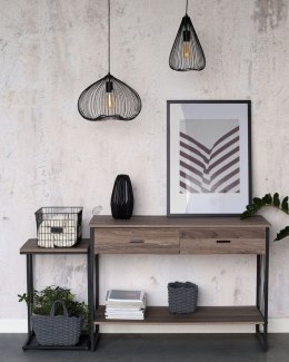 Lampa wisząca CONCA Metal Czarny Lumarko!