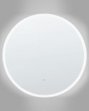 Lustro łazienkowe LED DEAUVILLE 79 cm 79 cm Srebrny Lumarko!