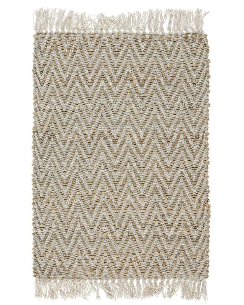 Dywan z juty 50 x 80 cm beżowy AFRIN