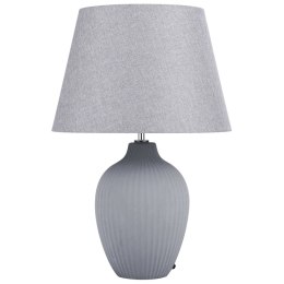Lampa stołowa FERGUS Ceramika Szary Lumarko!