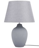 Lampa stołowa FERGUS Ceramika Szary Lumarko!