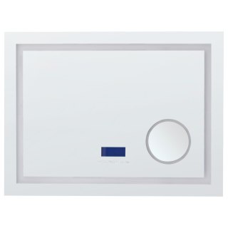 Lustro łazienkowe LED THAIX 80 cm 60 cm Srebrny