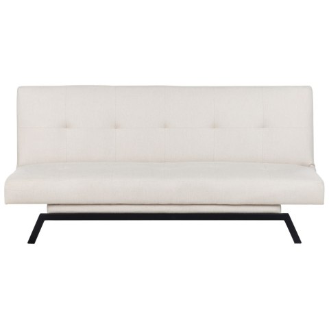 Sofa rozkładana biała LEEDS