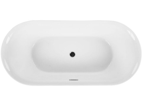 Wanna wolnostojąca 170 x 80 cm czarna CARRERA