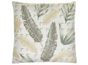 Zestaw 2 poduszek dekoracyjnych RHAPIS 45 x 45 cm Zielony Wzór roślinny Lumarko!