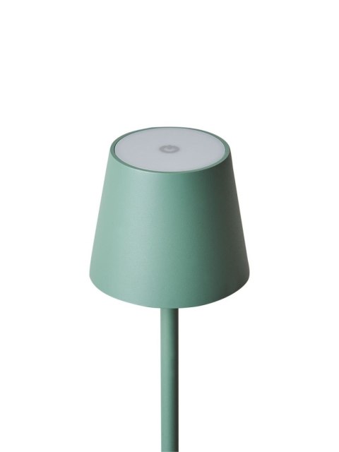 Bezprzewodowa lampa podłogowa LED GAVARRESA Metal Zielony