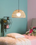 Lampa wisząca SELENGE Rattan Jasnobrązowy Lumarko!