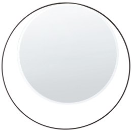 Lustro ścienne AGDE 50 cm 50 cm Metal Czarny Lumarko!