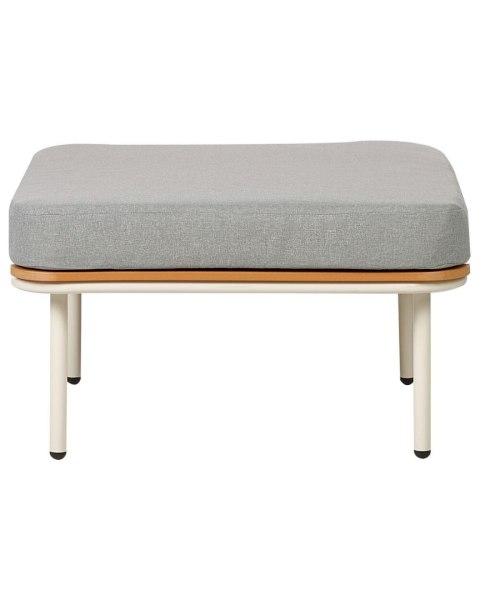 Otomana ogrodowa SENISE Metal Szary