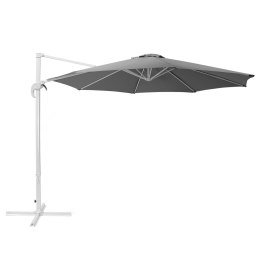 Parasol ogrodowy ⌀ 300 cm szaro-biały SAVONA Lumarko!