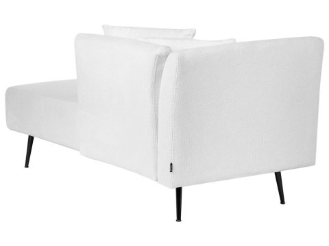 Szezlong lewostronny biały RIOM