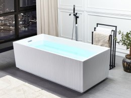 Wanna wolnostojąca prostokątna 169 cm x 80 cm biała GOCTA Lumarko!